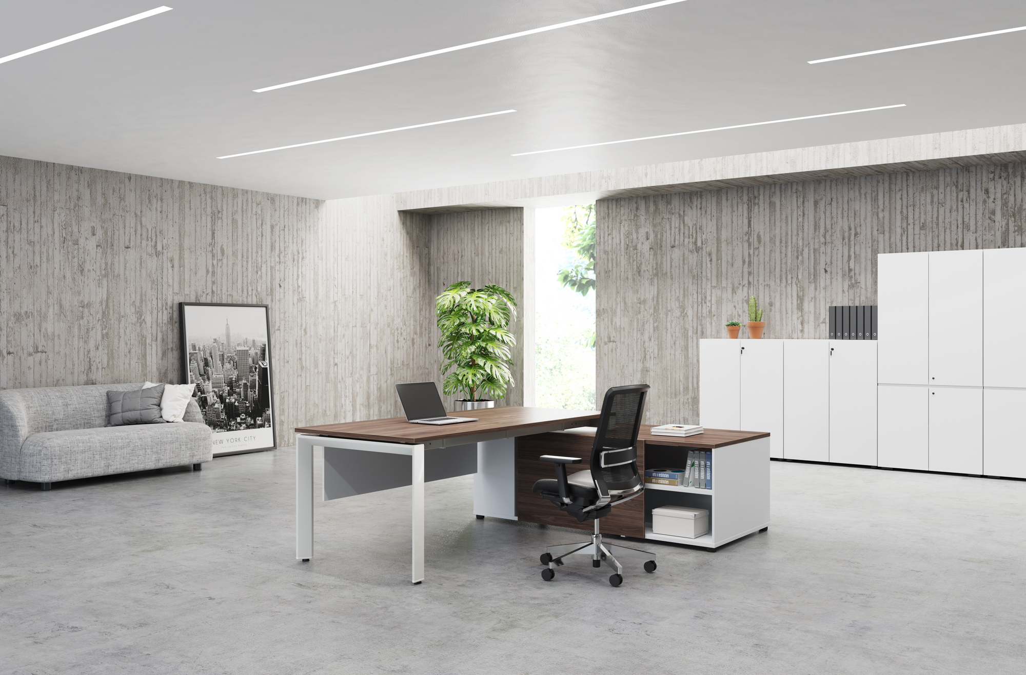 融恩系列-主管桌